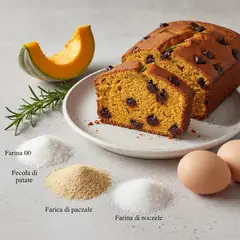 Plumcake zucca e cioccolato