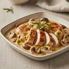 Pollo alla crema