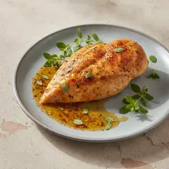 Pollo alla diavola con salsa agrodolce