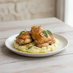 Pollo e purè