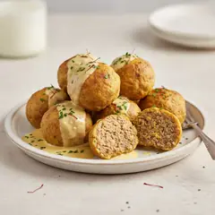 Polpette allo zafferano