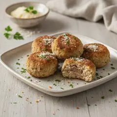 Polpette di bollito e ricotta