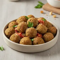 Polpette di melanzane al forno