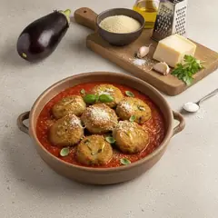 Polpette di melanzane al sugo