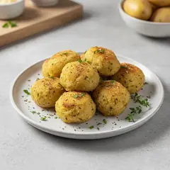 Polpette di patate al forno