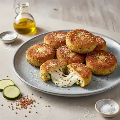 Polpette di quinoa, zucchine e stracchino
