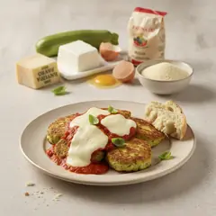 Polpette di zucchine alla pizzaiola