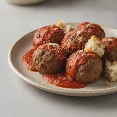 Polpette in umido al pomodoro