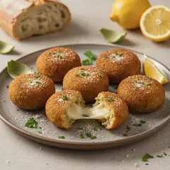 Polpettine di carciofi con cuore filante