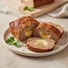 Polpettone con cuore di scamorza