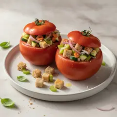 Pomodori ripieni di panzanella