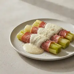 Porri al prosciutto