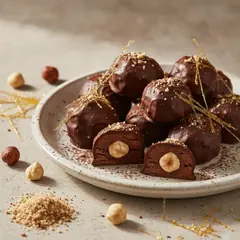 Praline di cioccolato e nocciole