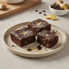 Quadrotti al cioccolato e zenzero