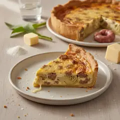Quiche carciofi e salsiccia