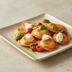 Ravioli alla caprese