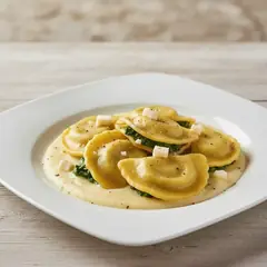 Ravioli di Kamut® coste e bitto