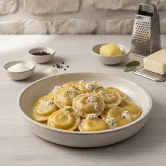 Ravioli di patate e gorgonzola