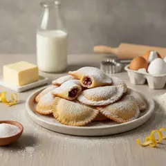 Ravioli dolci di Carnevale