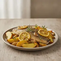 Ricciola al forno