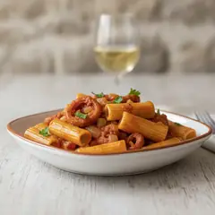 Rigatoni con la pajata