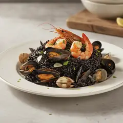 Riso venere ai frutti di mare