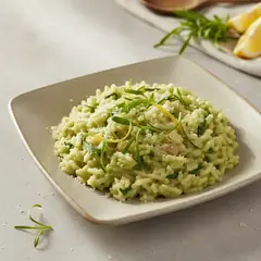 Risotto agretti e limone
