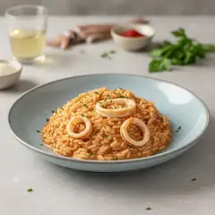 Risotto ai calamari