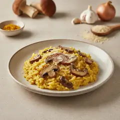 Risotto ai porcini e zafferano