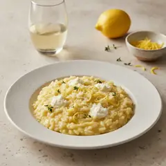 Risotto al limone