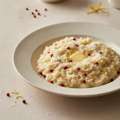 Risotto al mascarpone e pepe rosa