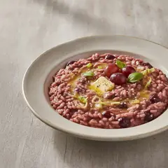 Risotto all'uva fragola