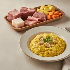 Risotto alla milanese con zafferano