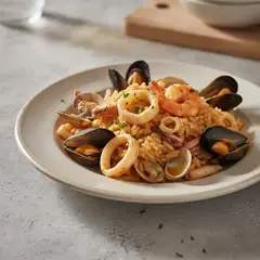 Risotto alla pescatora saporito