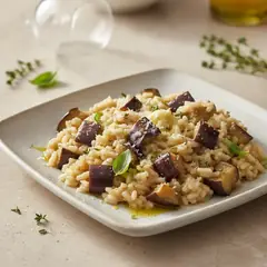 Risotto alle melanzane