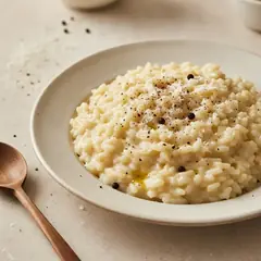 Risotto cacio e pepe