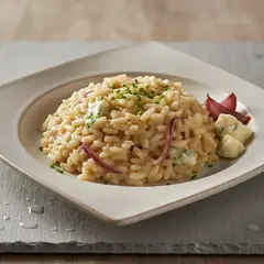 Risotto cipolla e gorgonzola