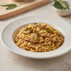 Risotto con ragù di cortile