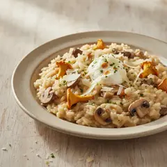 Risotto cremoso ai funghi