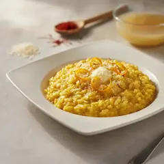 Risotto giallo all'arancia