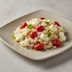 Risotto mozzarella di bufala e pomodorini