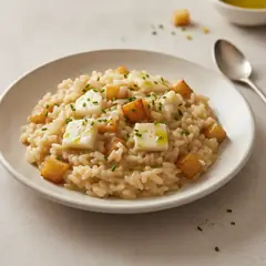 Risotto pannerone e pere