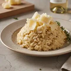 Risotto pere e Tête de Moine