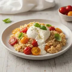 Risotto pomodorini e burrata