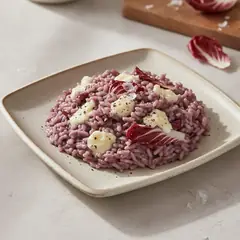 Risotto radicchio e gorgonzola