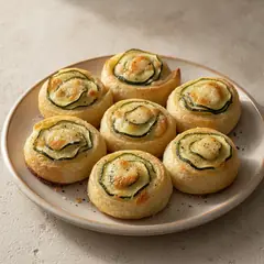 Rotolini di zucchina in sfoglia