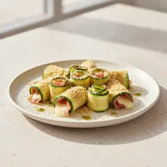 Rotolini di zucchine