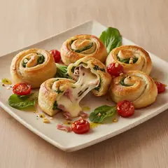 Rotolini salati con cuore morbido