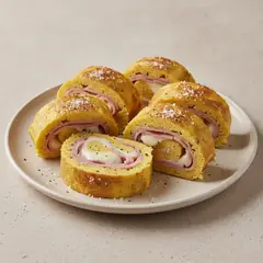 Rotolo di frittata al forno