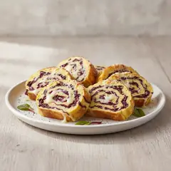 Rotolo di frittata gratinato